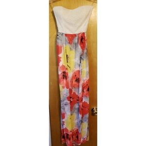🌼JUST IN🌼 Love Culture Lace/Floral Maxi Dress S